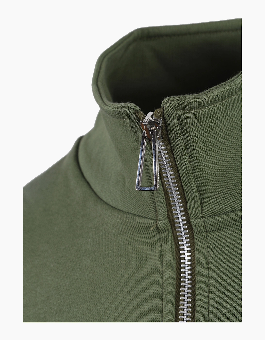PAUL SMITH REG FIT HALF ZIP GREEN