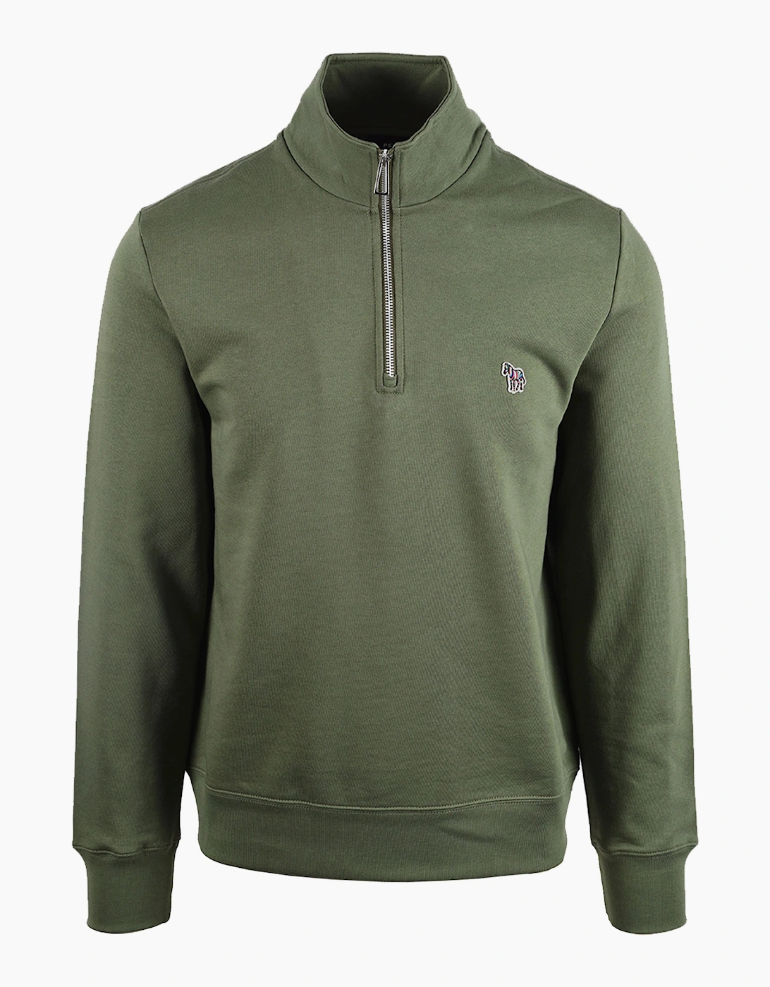 Paul Smith Men's Green Reg Fit Half Zip  Size Xl