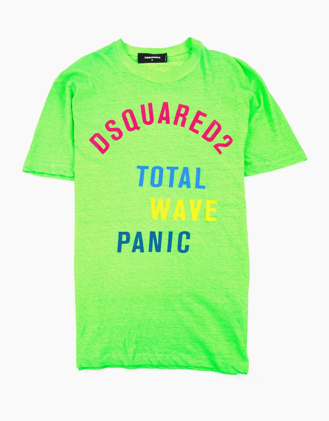 Dsquared2 Total Wave Logo T Shirt Green