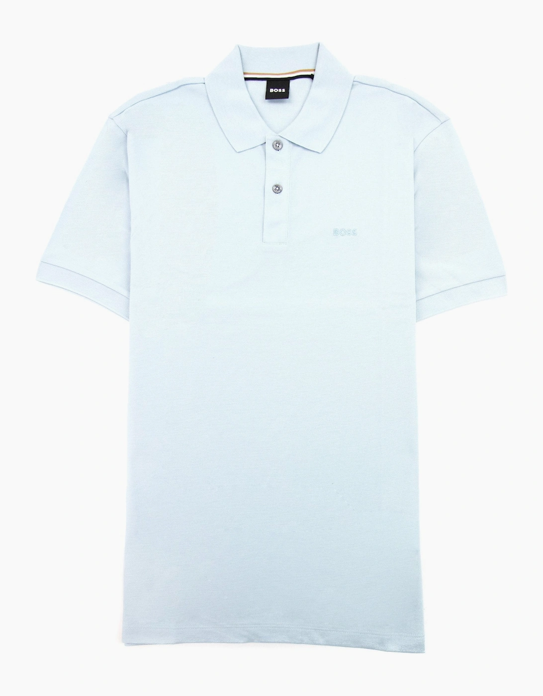 Hugo Boss Pallas Embroidered Logo S/s Polo Light Blue 457, 5 of 4