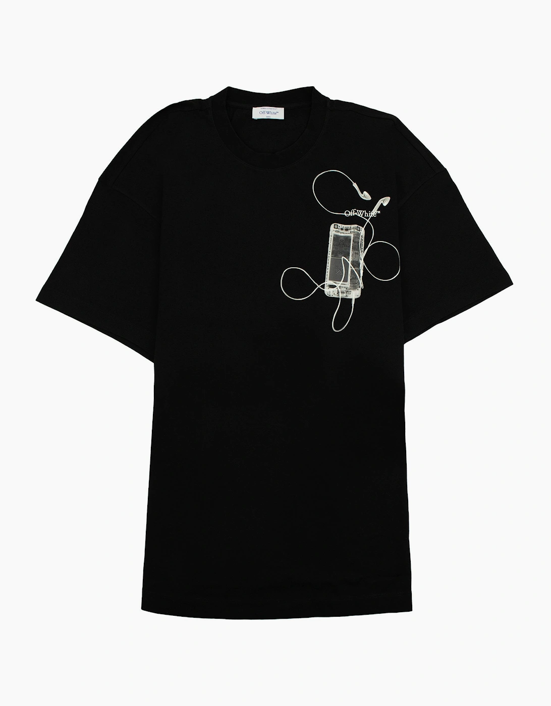 Off White Scan Arr Over S/s T Shirt Black/grey