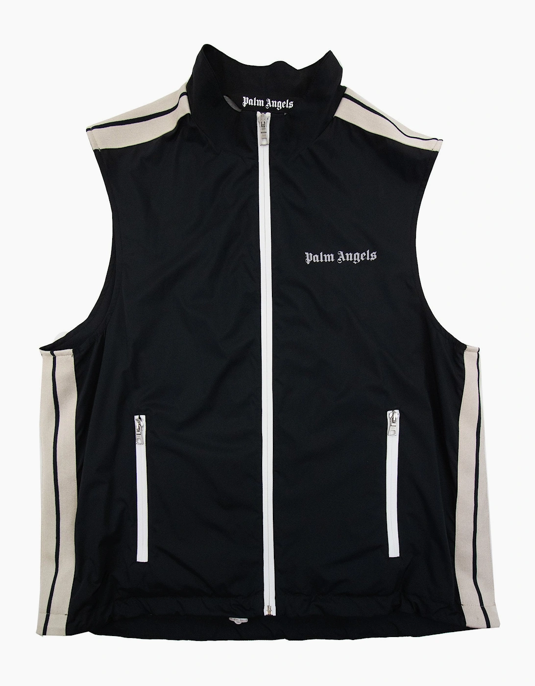 Palm Angels Classic Logo Nylon Gillet Black/off White