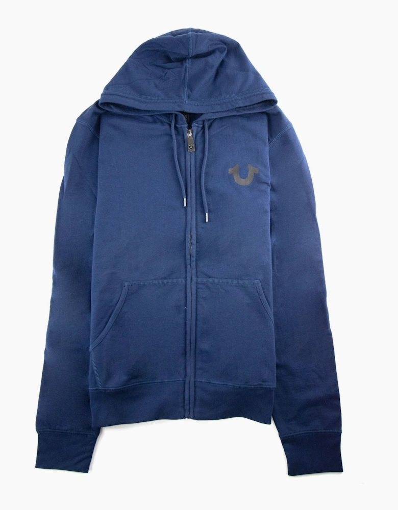 True Religion Crafted With Pride Hoodie Navy Blue
