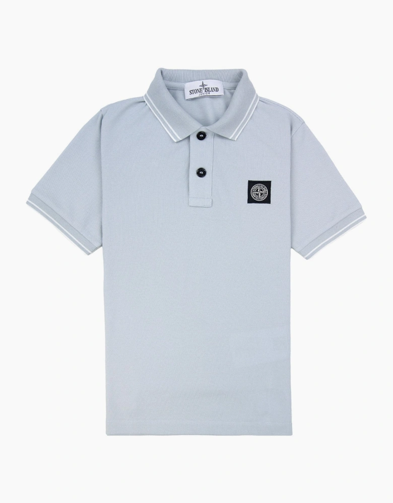 Stone Island Junior Polo SS Kids Sky Blue V0041