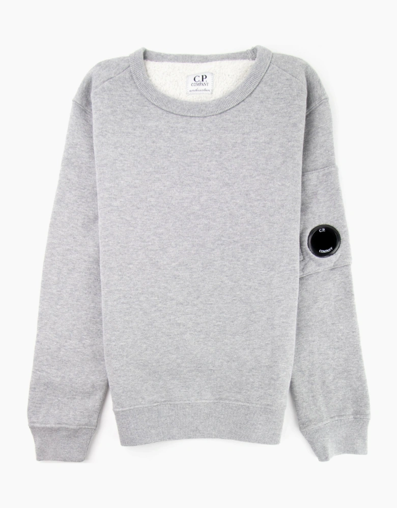 C.P. Company Undersixteen Lens Fleece Sweatshirt Grey M93