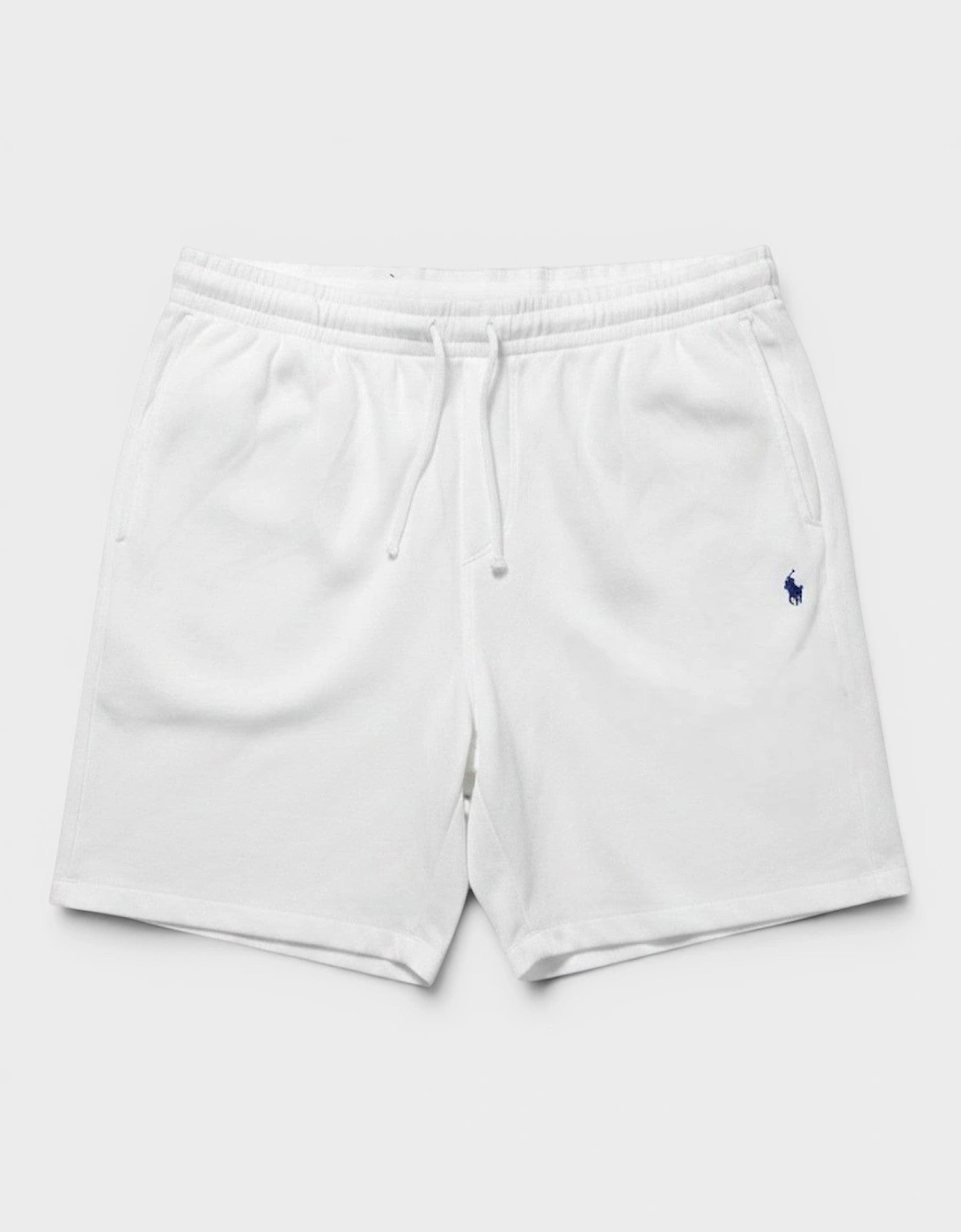 Polo Drawstring Sweatshorts White, 3 of 2