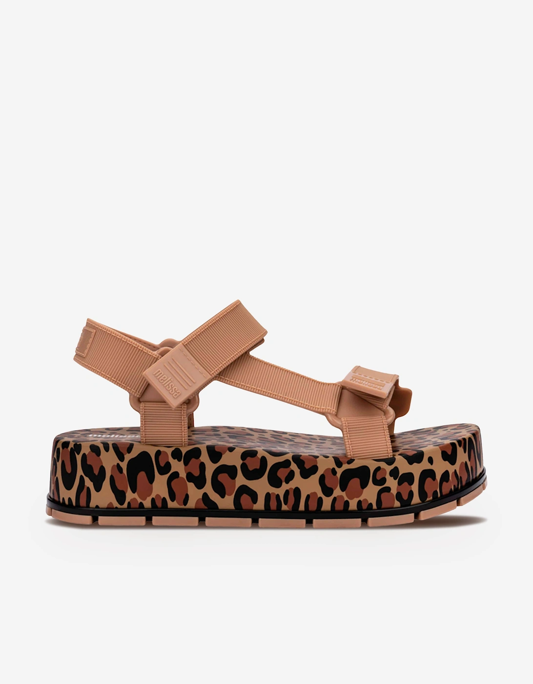 Mini Melissa Girls Flowing Papete Sandals in Beige, 4 of 3