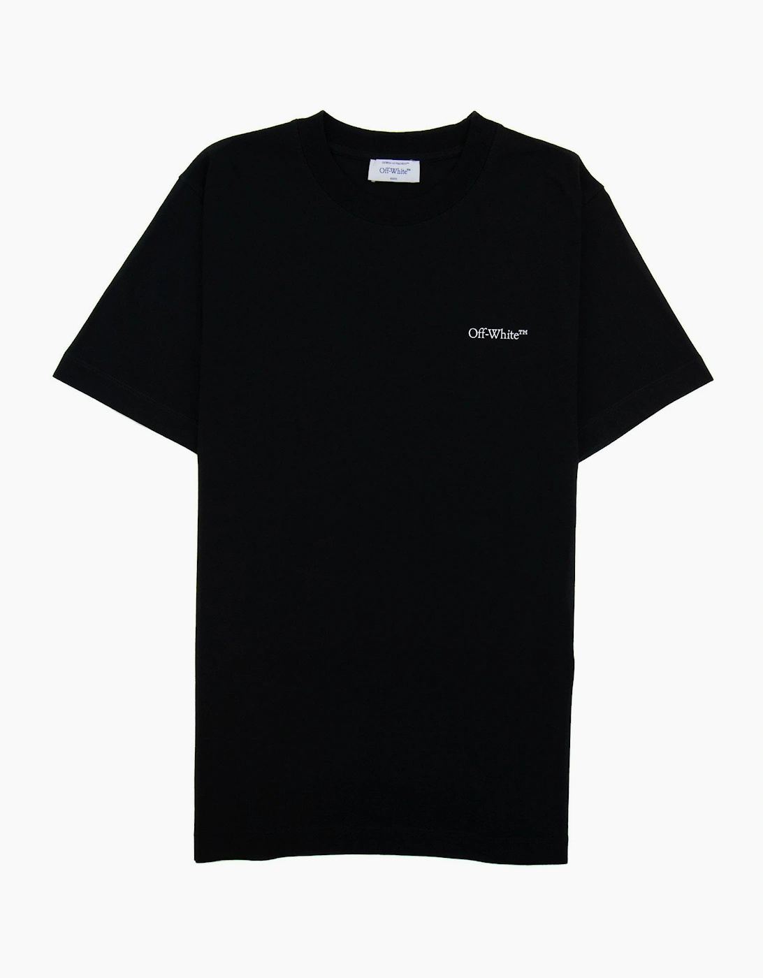 Off White Scratch Arrow Slim S/s T Shirt Black/white