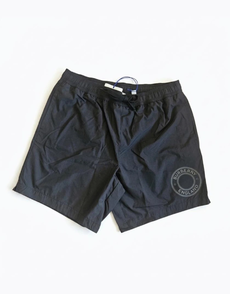 Burberry Graphic Print Shorts Set Black
