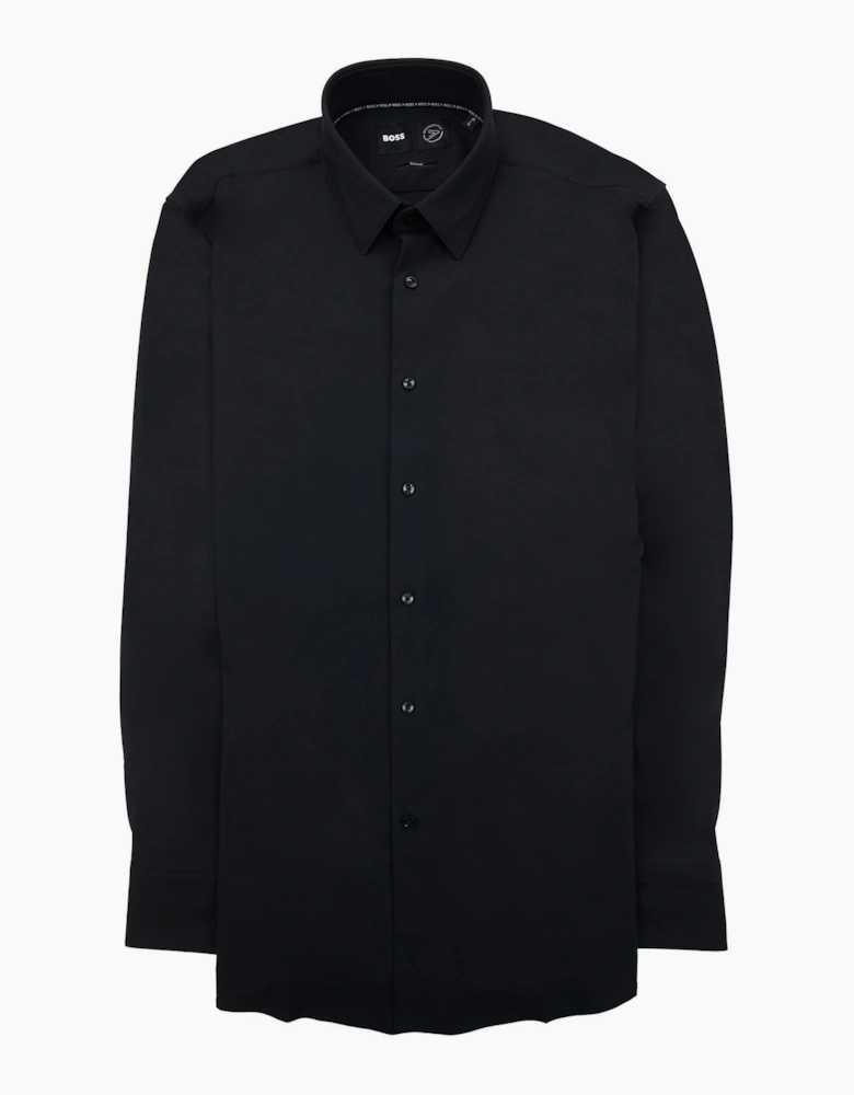 Hugo Boss P Hank S Kent Performance Stretch Shirt Black 001