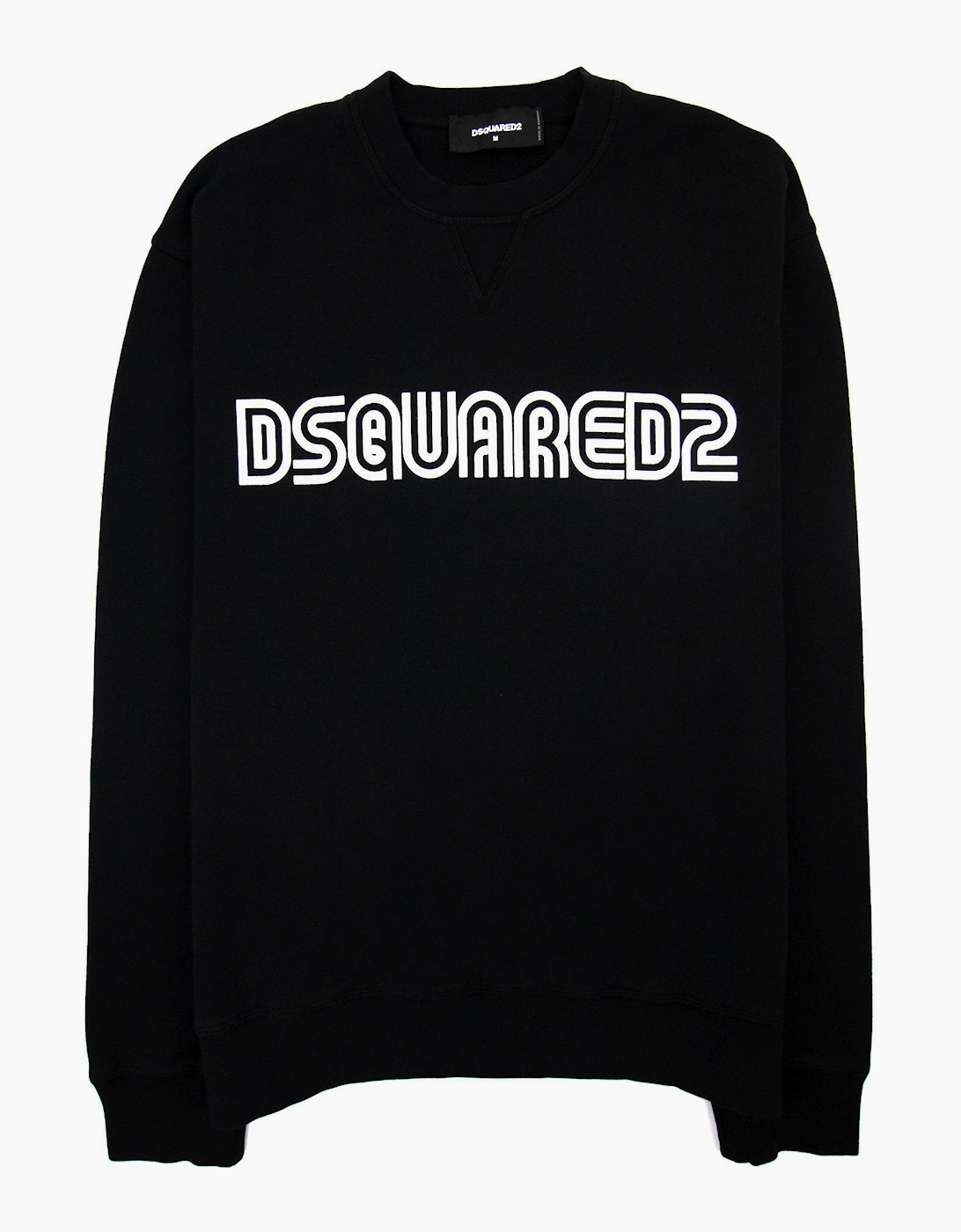 Dsquared2 Outline Cool Crewneck Sweatshirt Black 900, 4 of 3