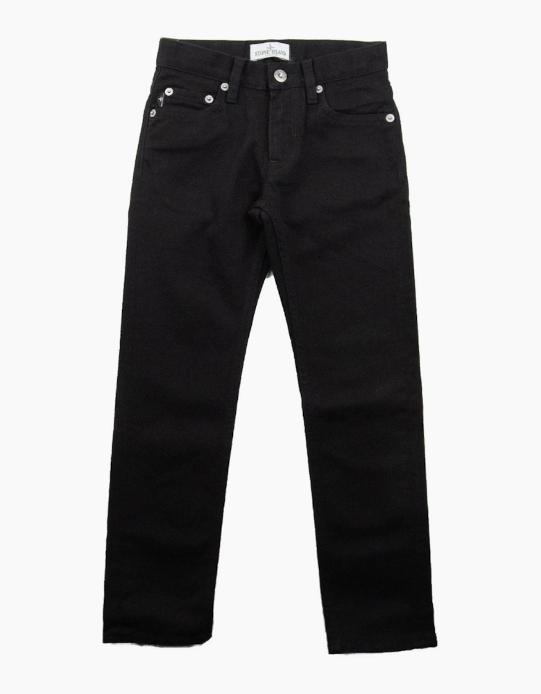 Stone Island Junior Sk Black Jean