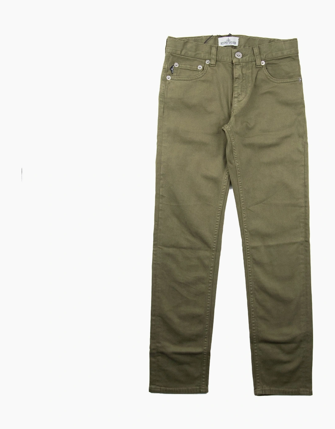 Stone Island Junior SK Chino Green, 3 of 2
