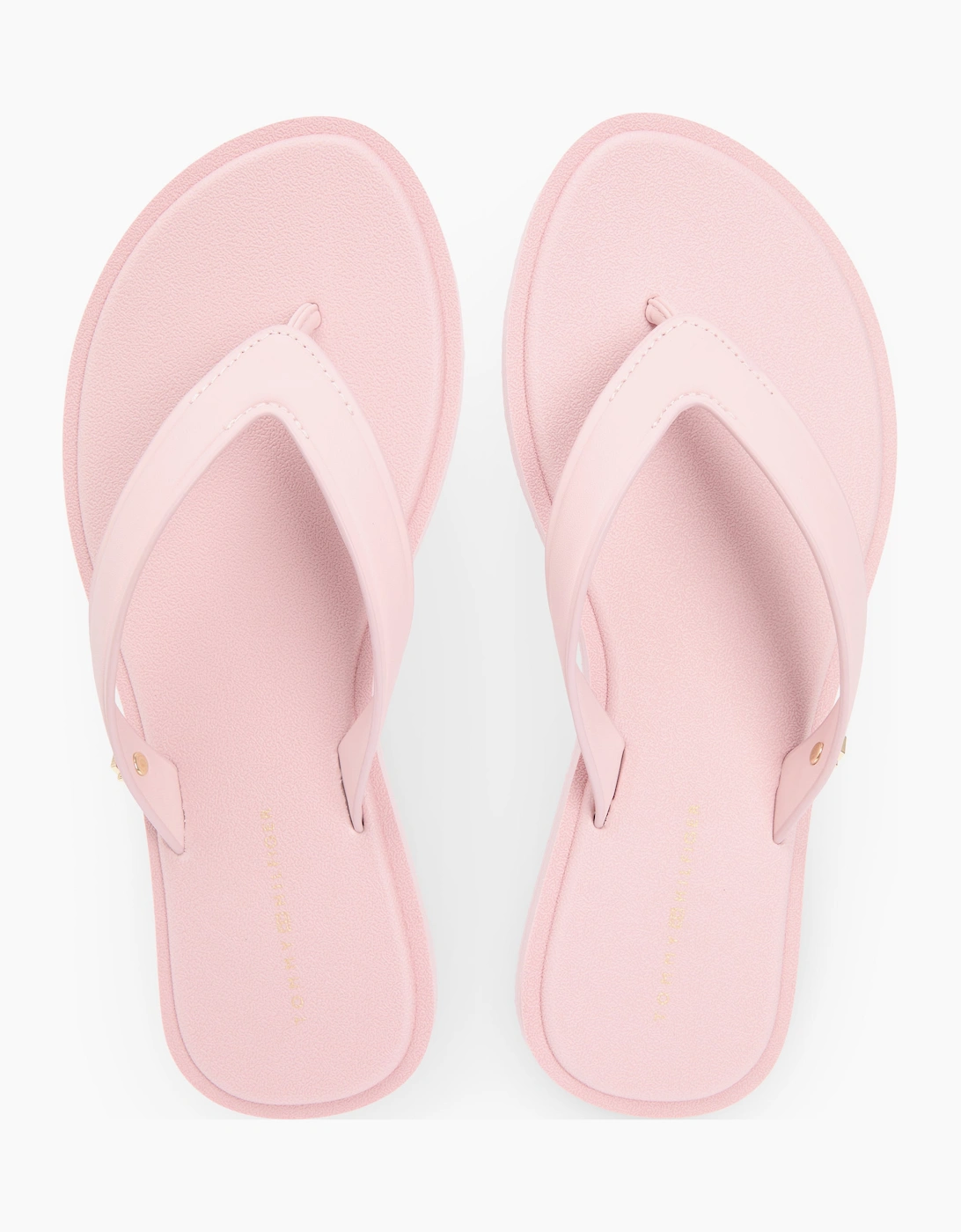 Tommy Hilfiger SCANDI PREMIUM Womens Toe-Post Sandals Foggy Pink