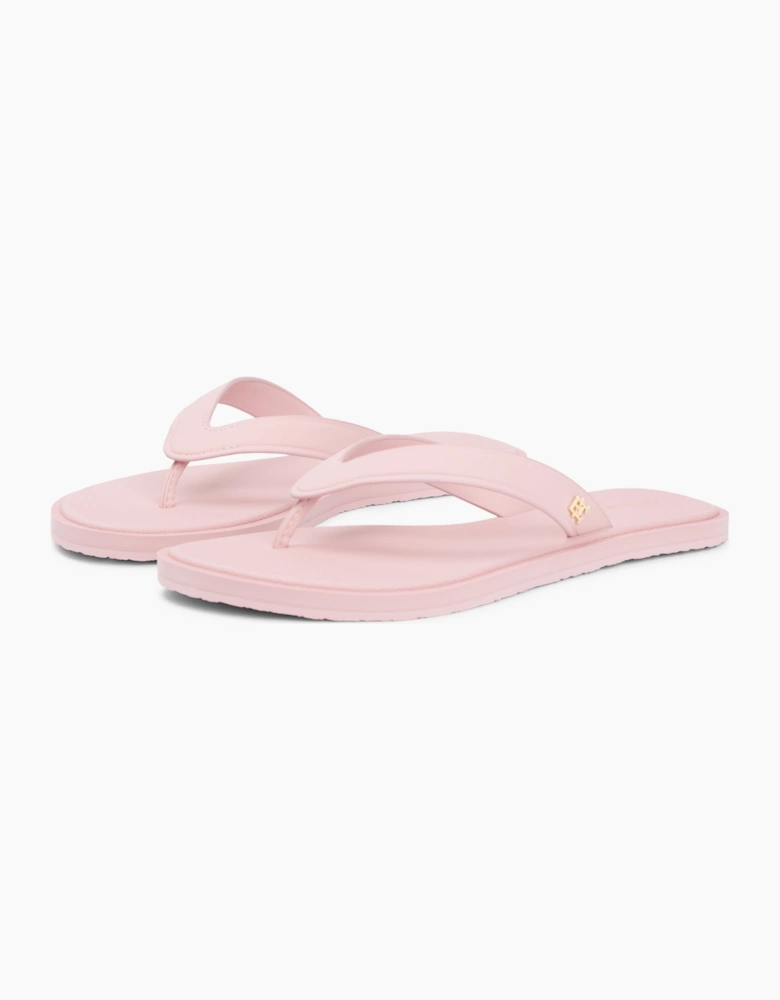 Tommy Hilfiger SCANDI PREMIUM Womens Toe-Post Sandals Foggy Pink