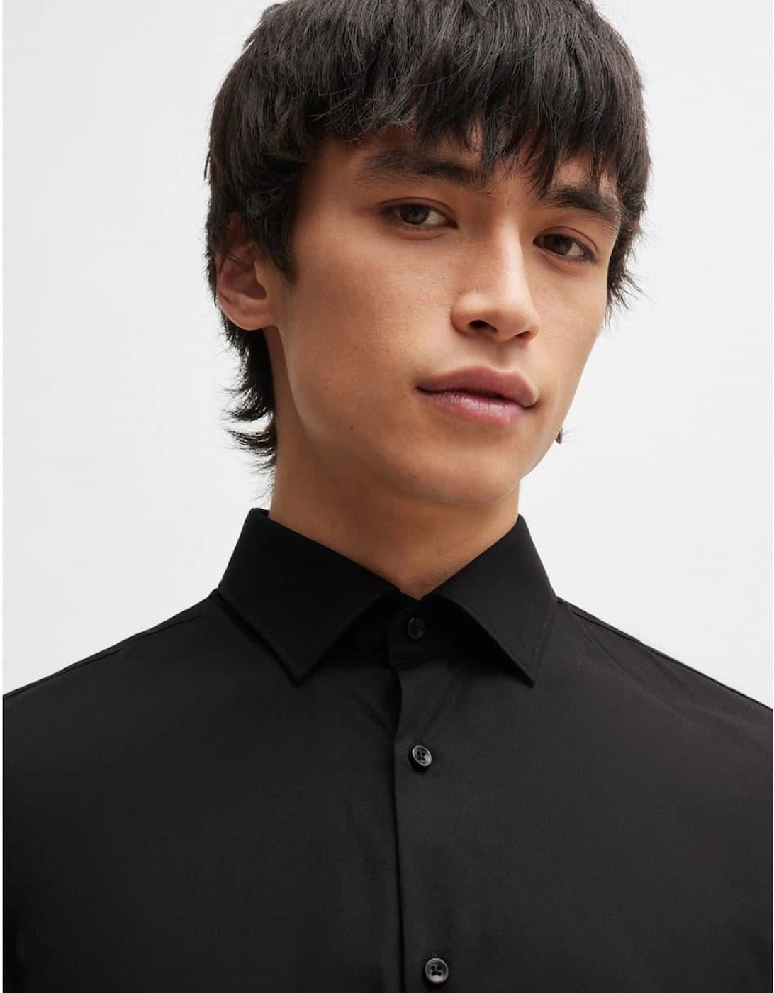 Long Sleeve Plain Shirt