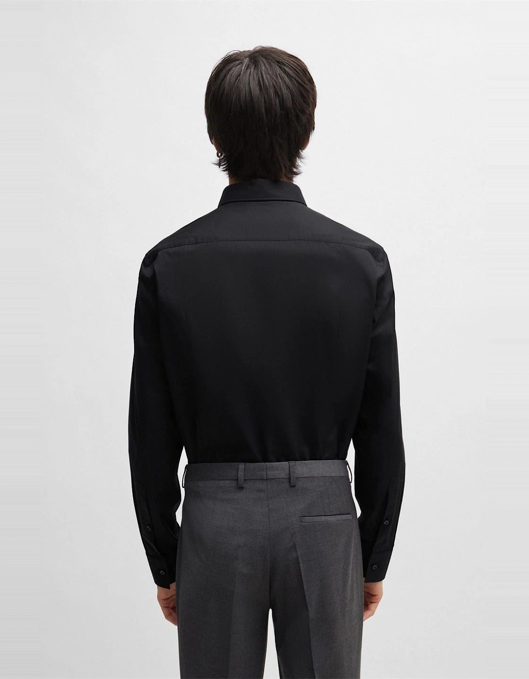 Long Sleeve Plain Shirt