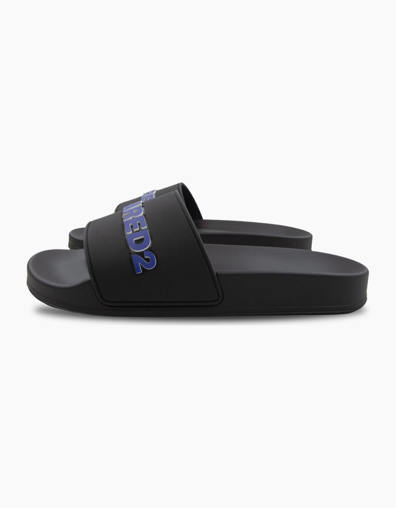 Dsquared2 Dsquared Logo Slides Black/Blue