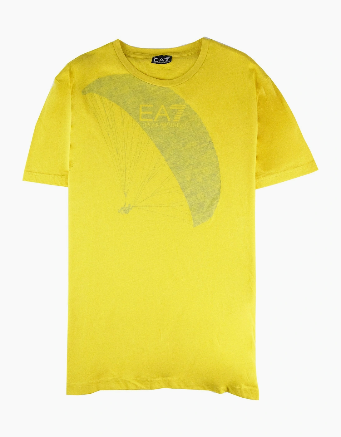 Ea7 Parashoot Print T Shirt Brass, 3 of 2