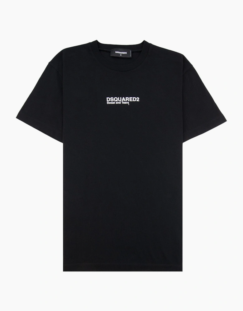 Dsquared2 Sweat And Tears Cool Fit Tee Black 900