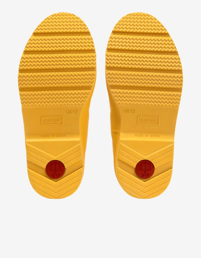 Hunter Kids Play Wellington Boots in Yellow