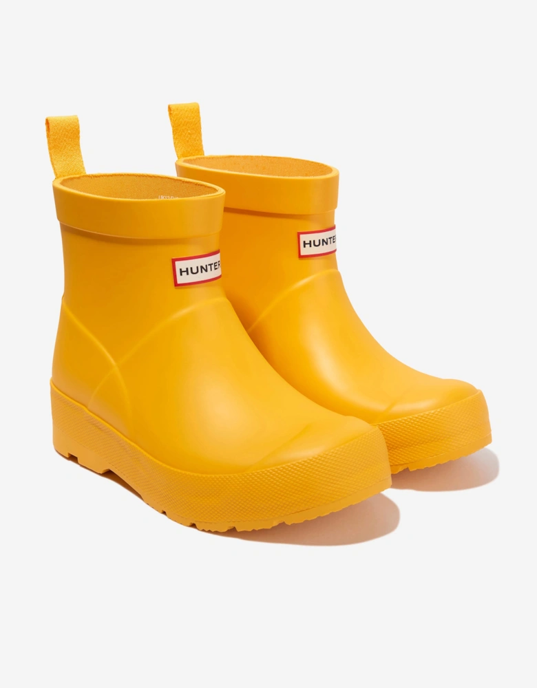 Hunter Kids Play Wellington Boots in Yellow