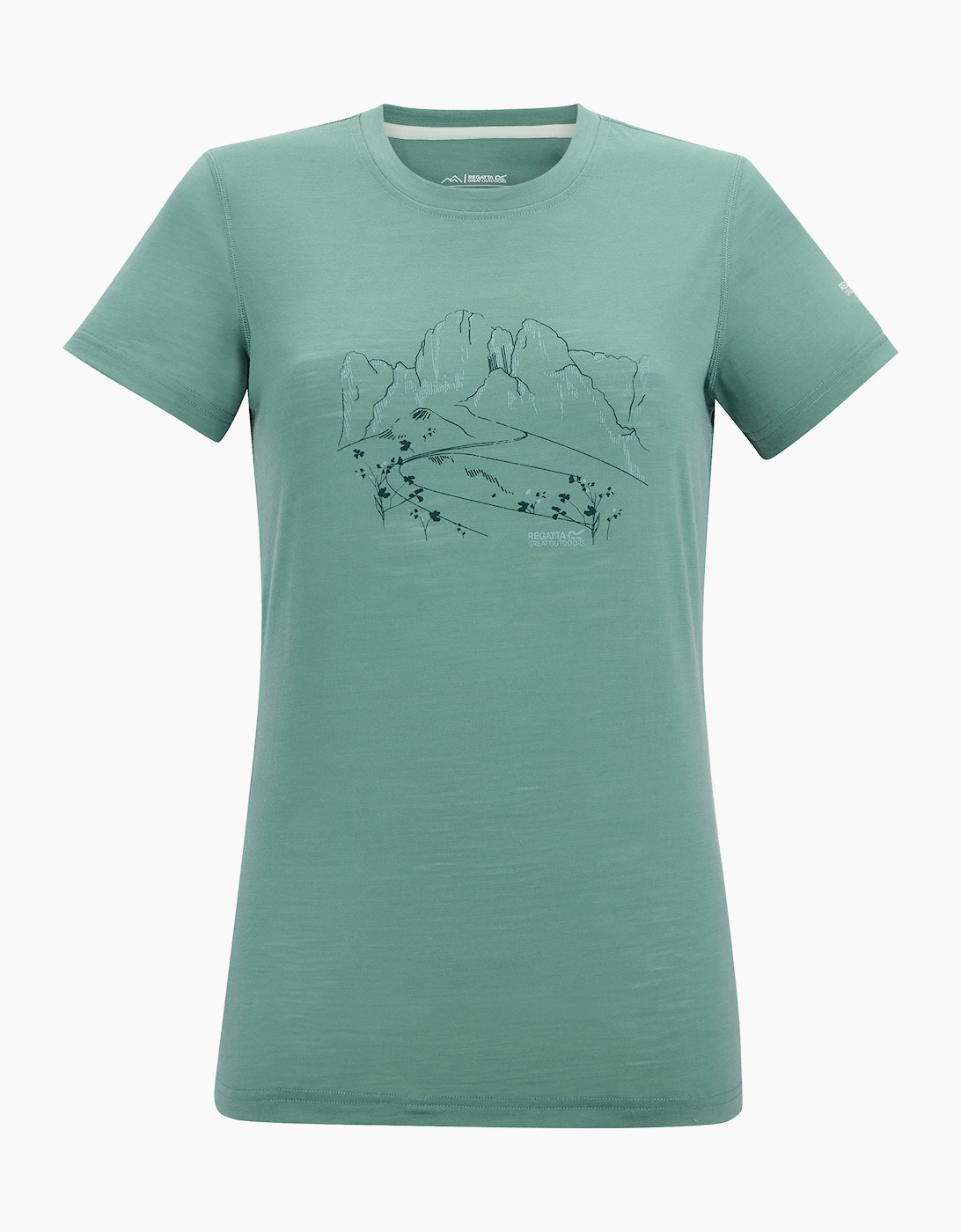Regatta Womens/Ladies Escade Protea T-Shirt, 6 of 5