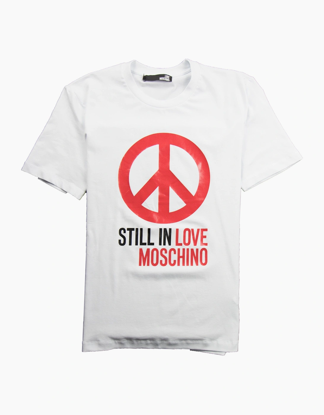 Love Moschino Still In Love T-Shirt White