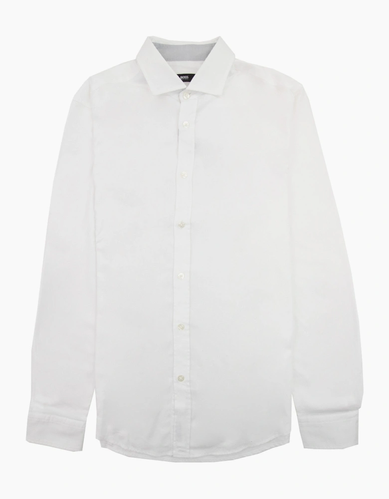 Hugo Boss Ridley_2 Pure Cotton Shirt White