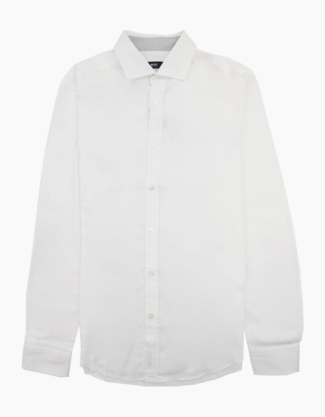 Hugo Boss Ridley_2 Pure Cotton Shirt White, 4 of 3