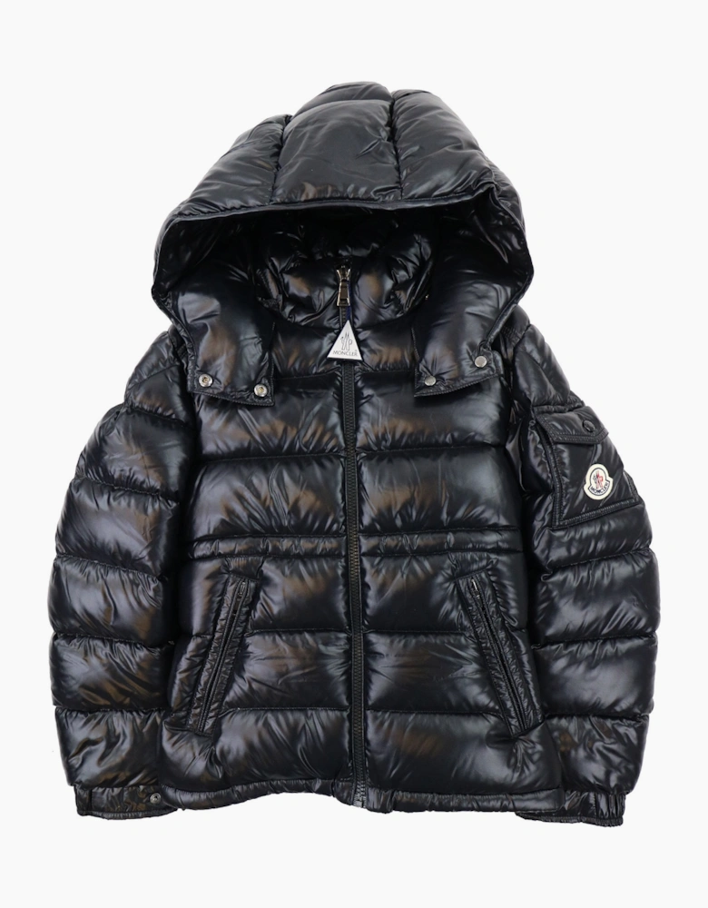 Moncler Junior Maire Down Jacket Black 999