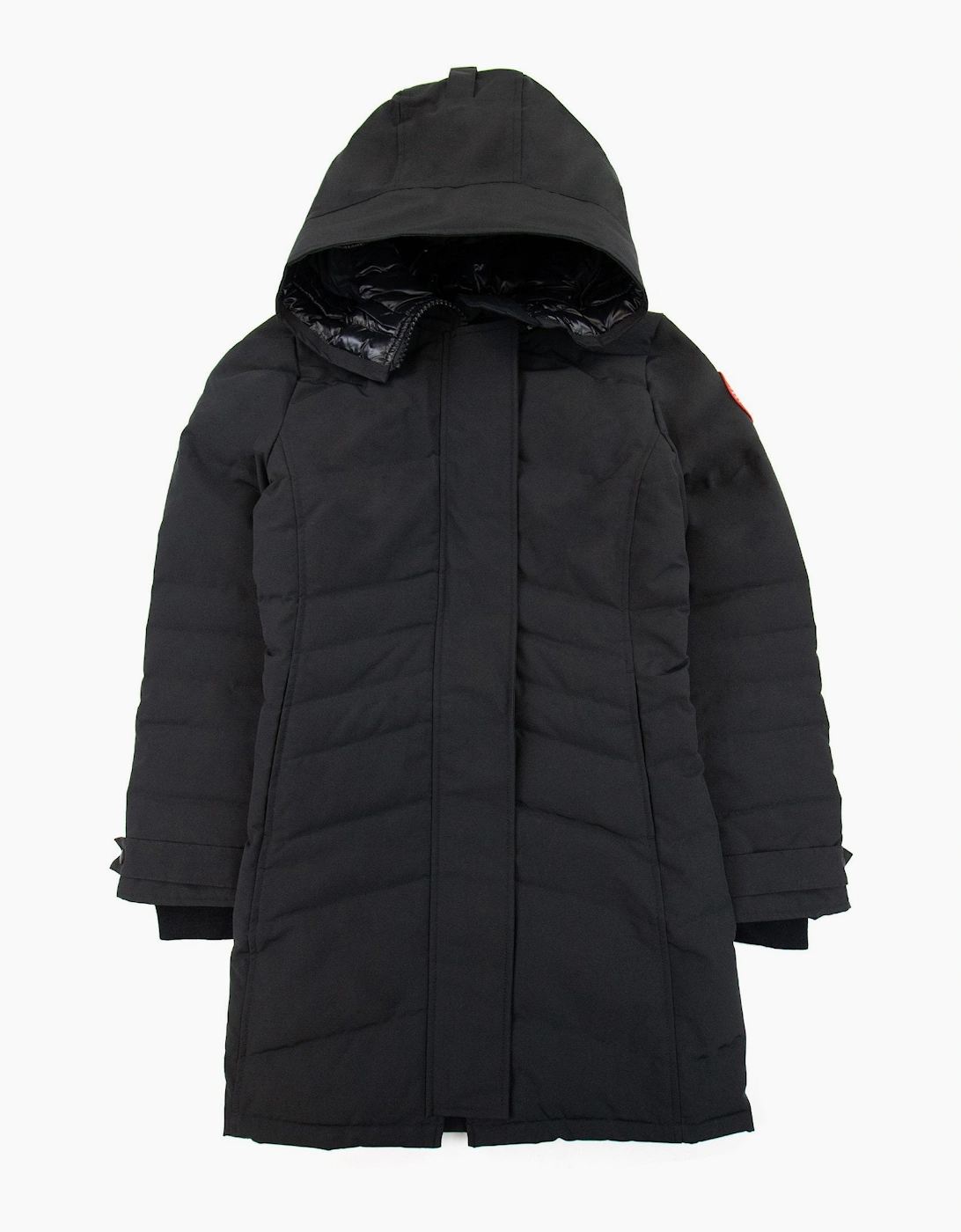 Canada Goose Lorette Parka With Hood Trim Black