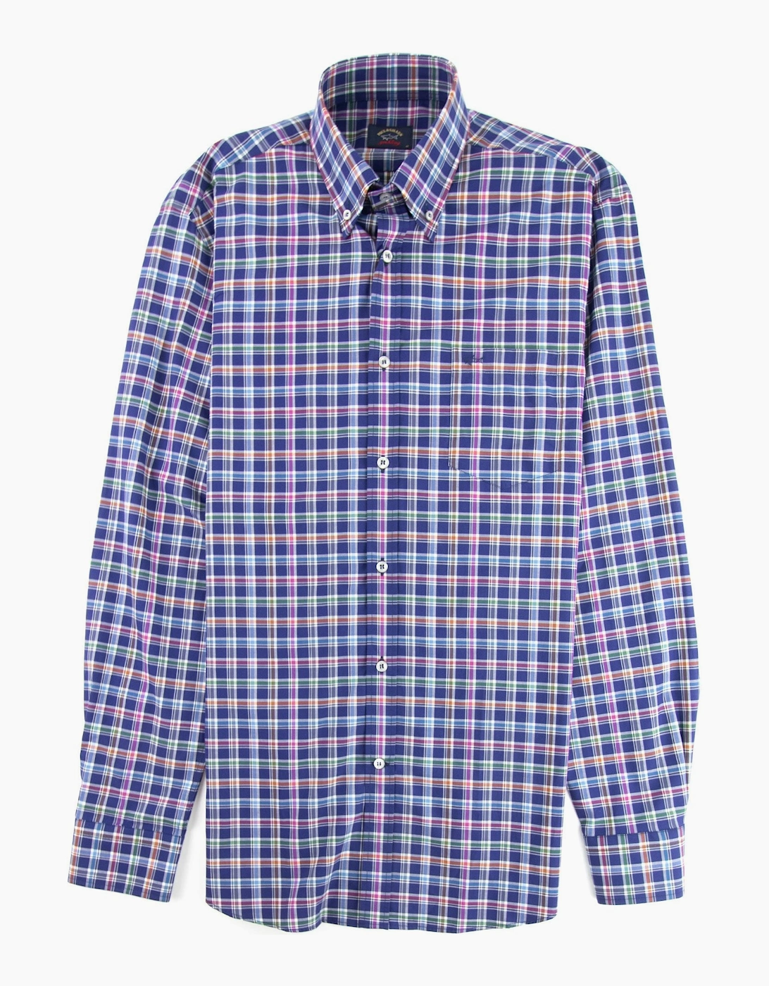 Paul And Shark Button-down Plaid Shirt Multi