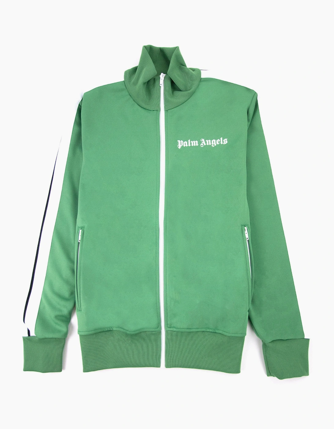 Palm Angels Men's Palm Angels Autumn Blaze Tracksuit Jacket Green White - Multi/Green