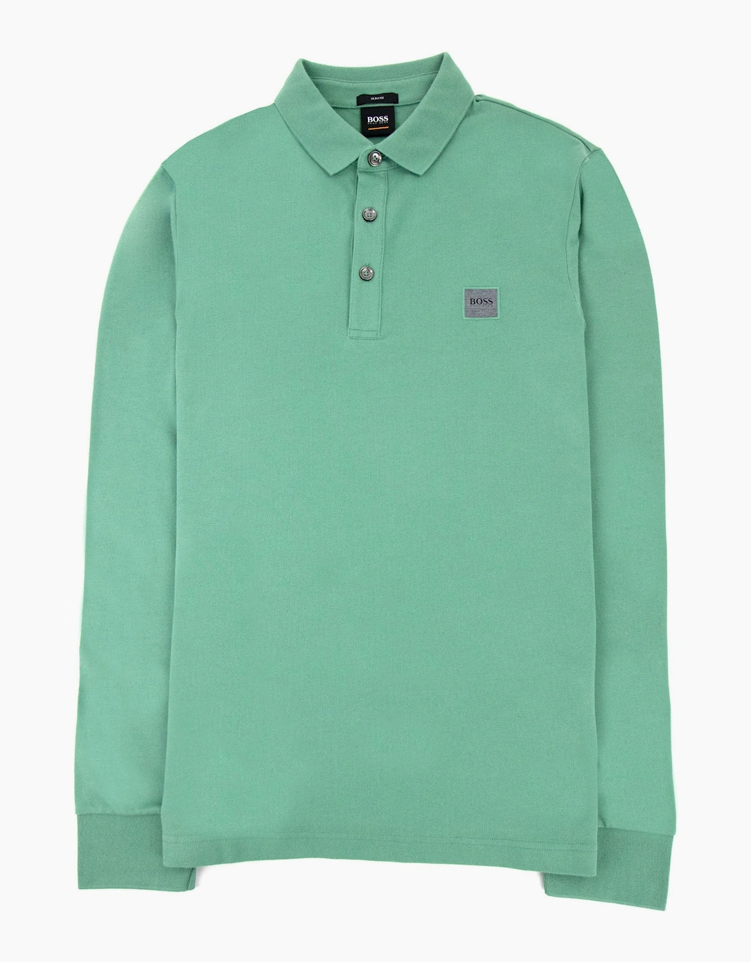 Hugo Boss Passerby L/s Patch Logo Polo Green, 5 of 4