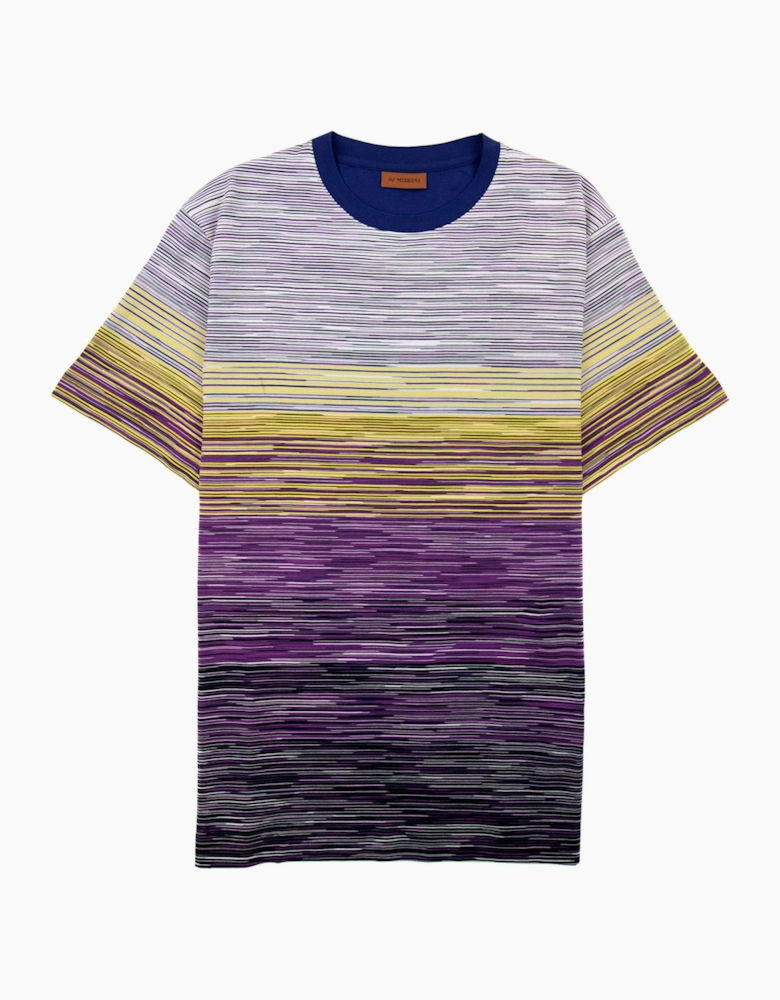 Missoni Slub Cotton Jersey Crewneck T Shirt Multi F500r