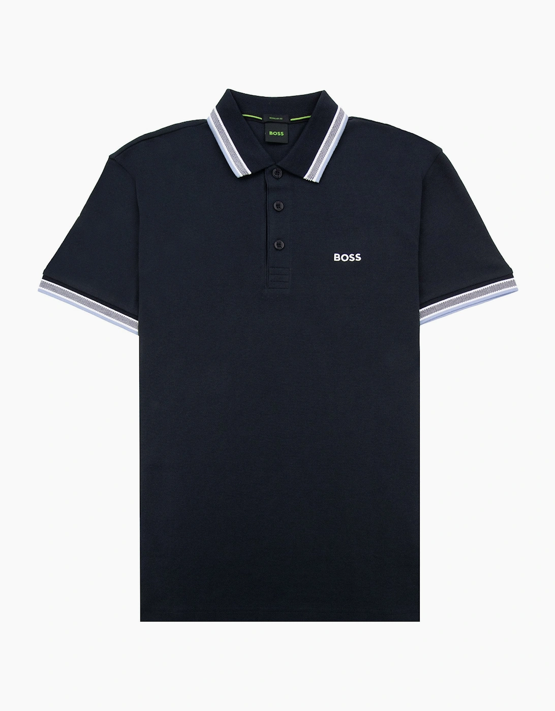 Boss Men's Hugo Boss Paddy Embroidered Logo Polo Navy