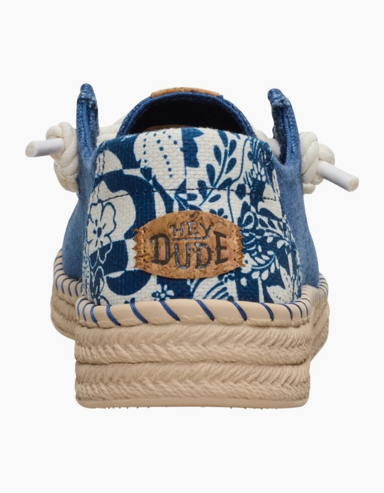 Wendy Espadrille Retro Palm Womens Shoes
