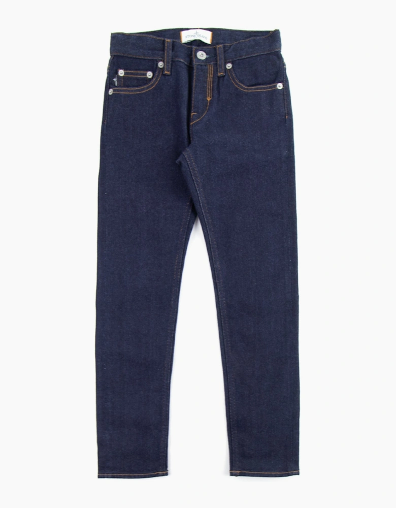 Stone Island Junior Sk Gold Pocket Skinny Denim Gold Pocket
