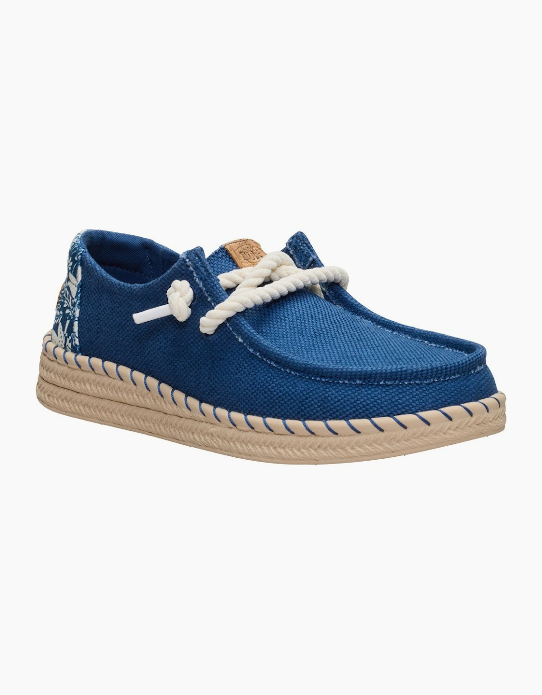 Wendy Espadrille Retro Palm Womens Shoes, 7 of 6
