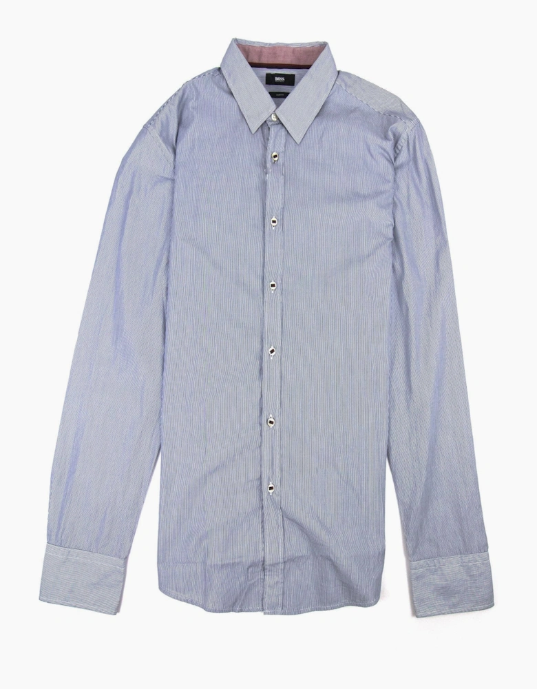 Hugo Boss Ronny 36 Modern L/s Shirt Blue/white SA30