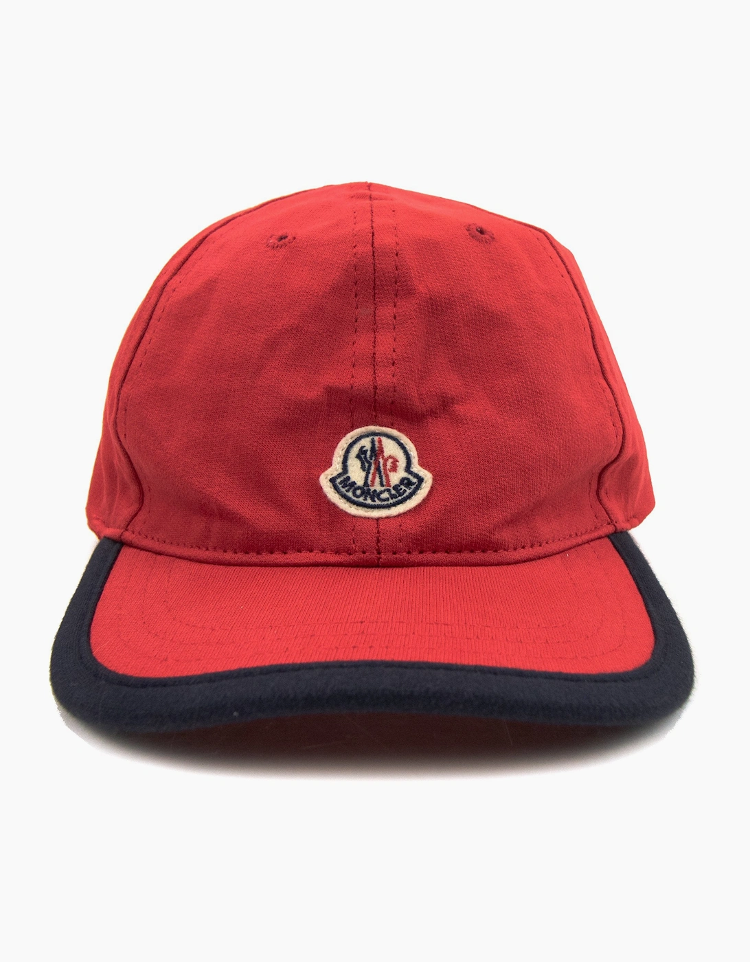 Moncler Junior Moncler Logo Cap Red, 5 of 4