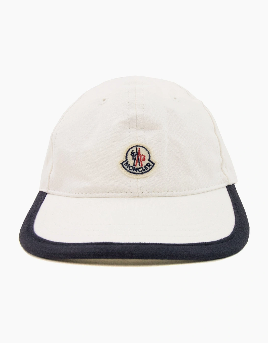 Moncler Junior Moncler Logo Cap White