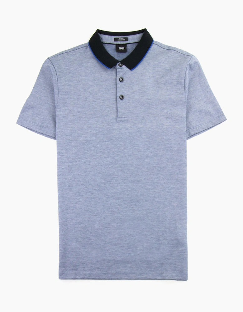 Hugo Boss Pelham Short Sleeve Polo Shirt Blue