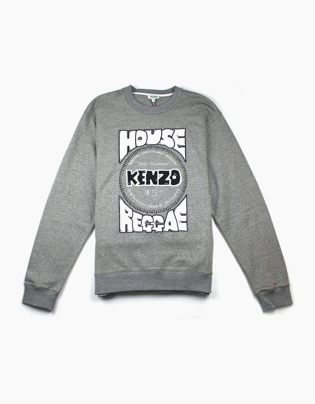 Kenzo House-Reggae Sweatshirt Grey