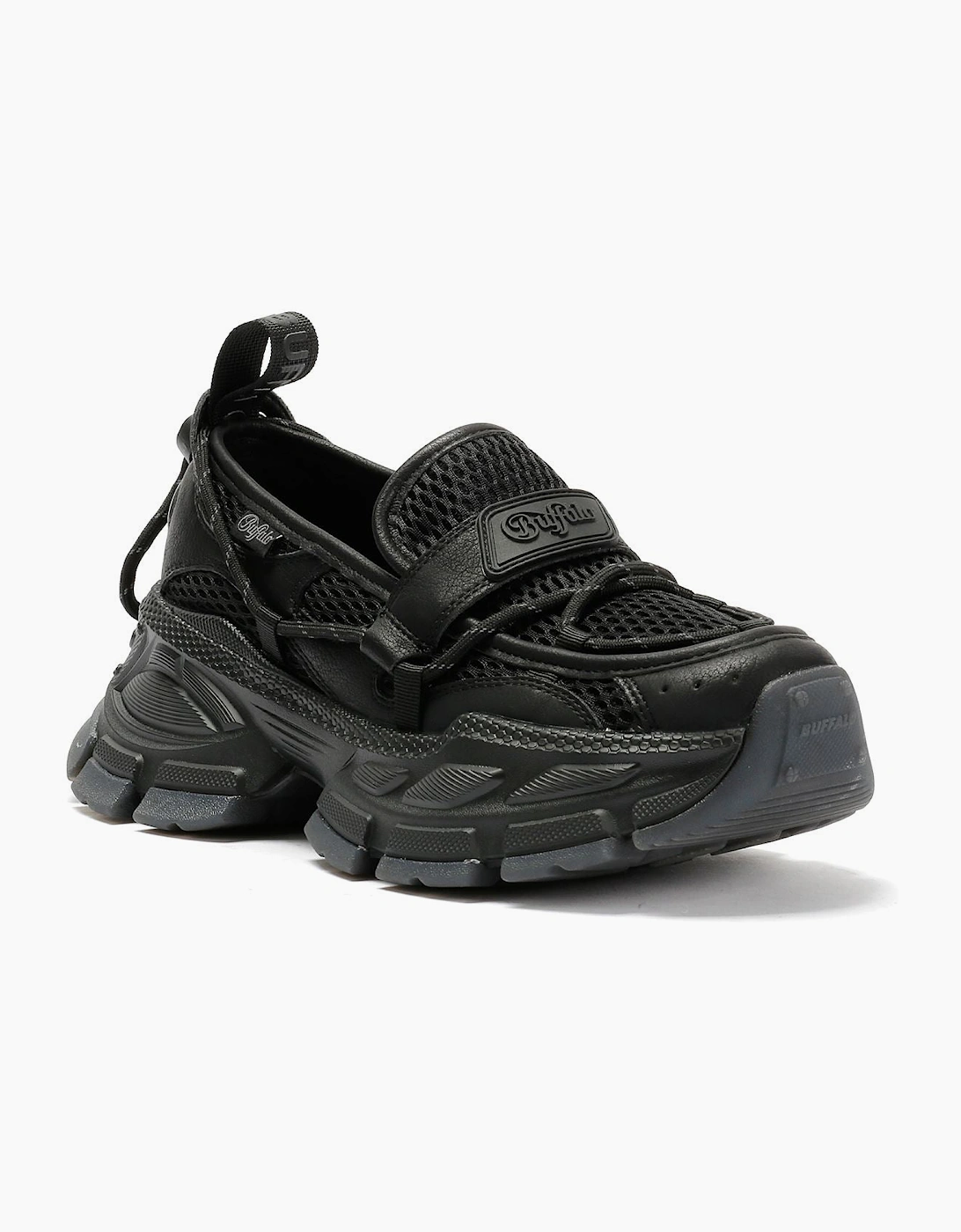 Buffalo Loafer TEC Women's Black Loafers