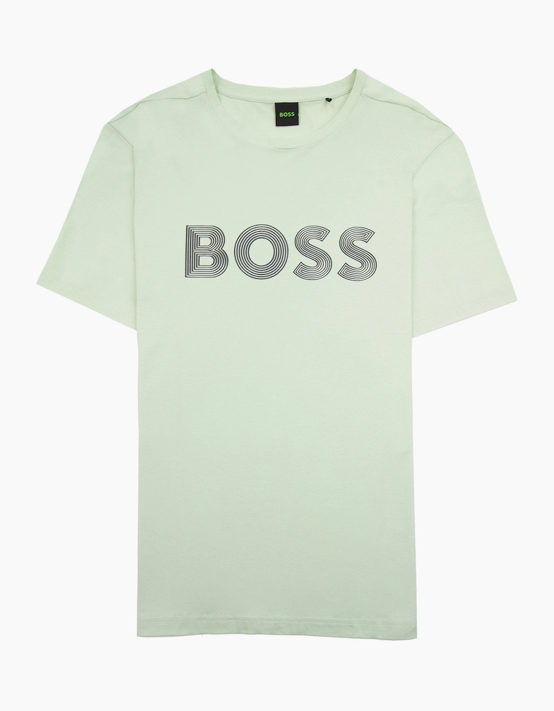 Hugo Boss Tee 6 Logo T Shirt Green, 5 of 4