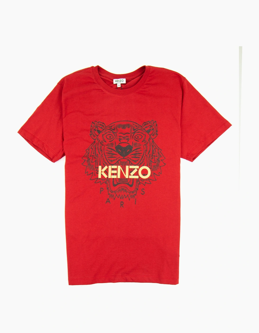 Kenzo Glitter Tiger T-shirt Red