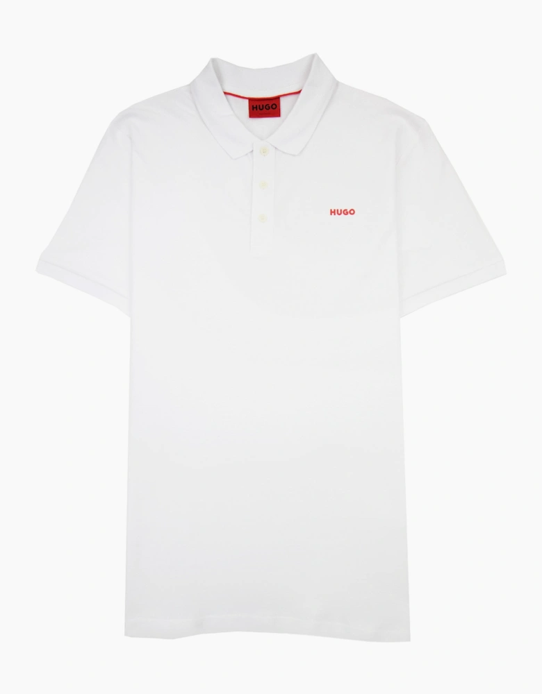 Hugo Donos222 Regular Fit Polo White 100
