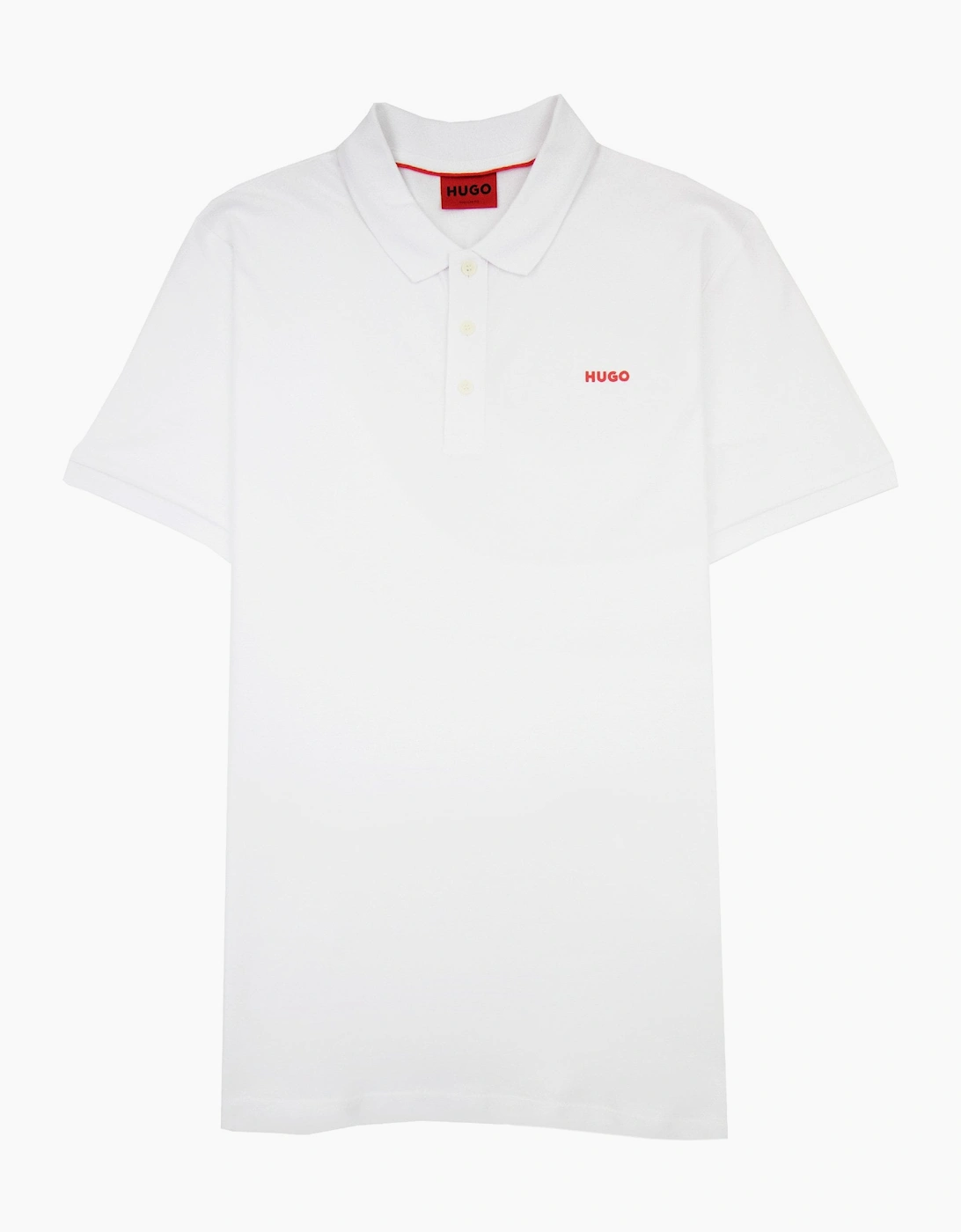 Hugo Donos222 Regular Fit Polo White 100, 5 of 4